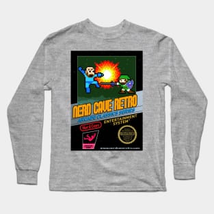 Nerd Cave Retro Black Box Series Long Sleeve T-Shirt